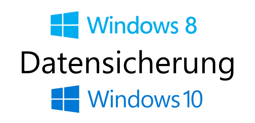 Datensicherung mit Windows Systemtools
